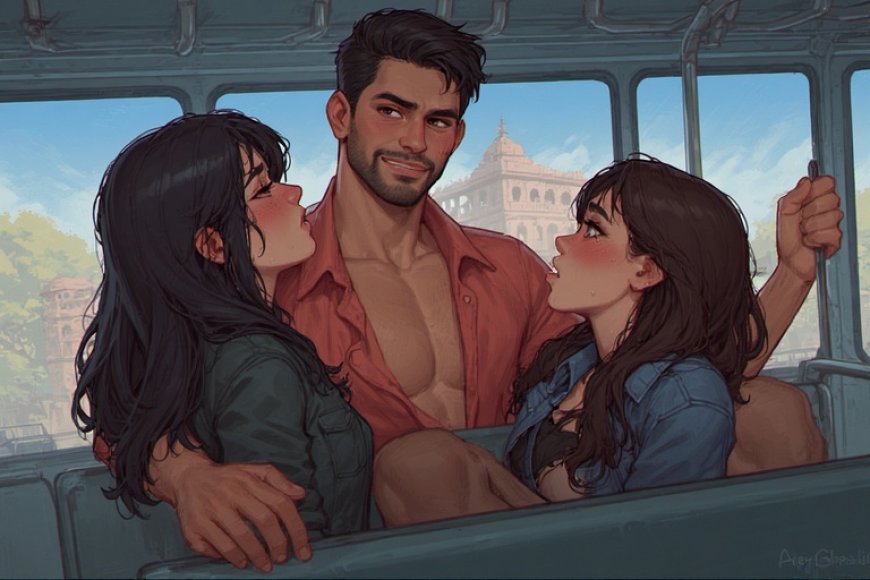 2 कुँवारी बहनों की पहली सामूहिक चुदाई बस में